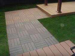 Find out more about the sizes, shapes, colours & materials available in our exterior tile collection so you can buy with complete confidence. Wpc Deck Tiles Wpc Garden Tiles Manufacturer From Morbi