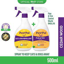 New Promo Bio-D PawPal Cat And Dog Repellent Spray - Cedar Wood Fragrance  (500 ml) | Lazada