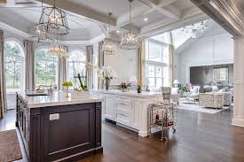This special collection offers house plans that have efficient and beautiful kitchen designs that makes cooking and meal prep easy and enjoyable to large kitchens designed for entertaining. Double Kitchen Island Layout And Open Floor Plan Large Kitchen Plan