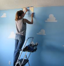 Find out how to paint clouds on a wall with our easy guide to give the bedroom a new look. Painting Clouds On Wall Painting Inspired