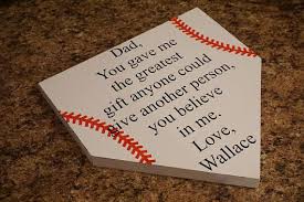 See more ideas about diy father's day gifts, homemade fathers day gifts, diy father's day crafts. Gift For Dad Father S Day Home Plate Baseball Sign Etsy Happy Father Day Quotes Fathers Day Poems Letter To Dad
