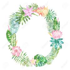 Maybe you would like to learn more about one of these? Summer Watercolor Tropical Leaves Frame Stock Photo Picture And Royalty Free Image Image 101966799