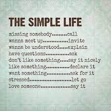 Typography Print Inspirational Quote Print Word Art 8x8 Wall Decor The Simple Life 15 00 Via Etsy Inspirational Quotes Life Quotes Inspirational Words