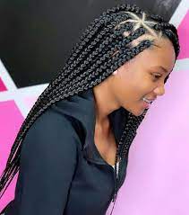 Best 2019 Braided Hairstyles Braiding Box Braids Cornrows And Weaves For You Box Br Box Braids Hairstyles For Black Women Hair Styles Box Braids Styling
