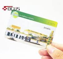 ISO14443A RFID S50 Paper Cards with Double-Sided Cmyk Offset Printing