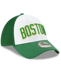 New Era Boston Celtics City Series 39thirty Cap White S M Boston Celtics New Era Sports Fan Shop