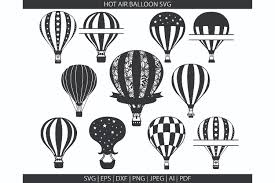 Download Hot Air Balloon Svg Cut File Graphic By Meshaarts Creative Fabrica