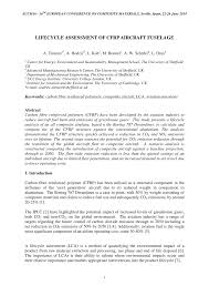 Airbus a350 | 4k engineering documentaryassembled in france using millions of components made throughout europe: Pdf Lifecycle Asessment Of Cfrp Aircraft Fuselage