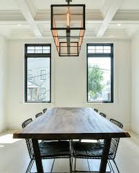 Showcase a fabulous view with a replacement picture window. Black Windows Tailor Made For Contemporary Dining Room Pella