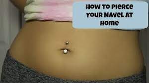 How I Pierced My Belly Button Navel At Home Alyssa Nicole Youtube