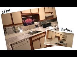 A mirrored backsplash is, in my opinion, a very nice look for a traditionally styled kitchen: Diy Faux Mirror Tile Backsplash Kitchen Makeover Ft Banggoods Com Youtube