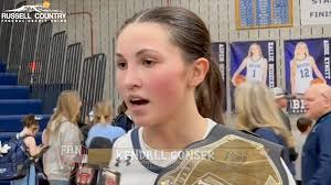 Hear from the #PlayerOfTheGame, Kendall Gonser!, Undisputed Belts, Russell  Country Federal Credit Union