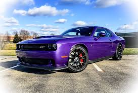 Plum Crazy Purple Hellcat Photos Hellcat Challenger American Muscle Cars Dodge Dodge