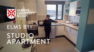 It was clean, beautifully kept with lots of extras. Studio Apartment In City Centre Accommodation Elms Bt1 Youtube