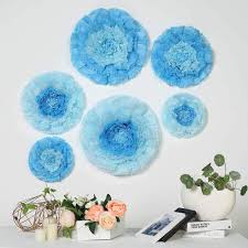 We can arrange for next day delivery to most destinations within the contiguous 48 states, for an extra charge of $26.00 per address. 6 Pcs 7 9 11 In Wide Aqua Blue Carnations Large Paper Tissue Flowers