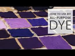 How To Dye Fabric Rit All Purpose Dye