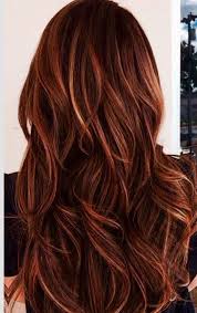 And Caramel Highlights In Dark Brown Hair Red And Caramel Dark Red Hair Color Hair Color Auburn Red Brown Hair