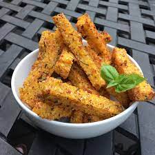 Once set cut into batons, polenta can be fried or baked. Homemade Baked Polenta Fries With Truffle Oil Food