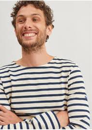 Authentic Meridien breton cotton stripe shirt by Saint-James