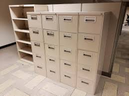 These days, a sizeable number of businesses are constantly on the move, bringing piles of important documents. Steelcase Beige 5 Drawer Vertical File Cabinet Steelcase