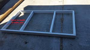 The high quality all stainless steel table is great for your indoor, outdoor, kitchen, or garage needs. Mobile Workbench With Built In Table Miter Saws 8 Steps With Pictures Instructables