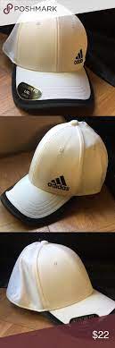 Nwt Adidas White Hat L Xl Nwt Adidias Hat White Black Adidas Logo L Xl Black Trim Around Bill Unisex Adida Clothes Design Fashion Tips Adidas Women