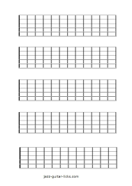 Each page shows variations of different chord positions on the neck where. Printable Blank Guitar Neck Diagrams Chord Scale Charts