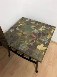 Cup of coffee and dried lavander flowers on the old wooden table. Coffee Table Makeover Cool Idea For Preserving Autumn Leaves