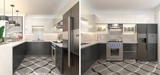 Shaped kitchen designs modern classic interiors via. U Shape Kitchen Cabinets Fit For Small Kitchen