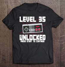 Diy network explains how to use a level and which to choose depending on the task. Level 35 Unlocked 1984 Gamer 35th Birthday Gift