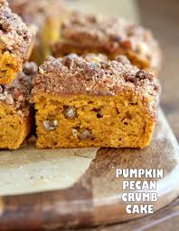 Vegan Pumpkin Coffee Cake With Pecan Crumb Vegan Richa Recipe Pumpkin Coffee Cakes Vegan Sweets Pumpkin Cake Recipes