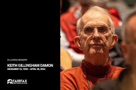 In Loving Memory: Keith Damon 1939