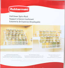 That they can no lengthier picture themselves inside of the room. Rubbermaid Rubbermaid Pull Down Spice Rack White Fg8020rdwht White By Rubbermaid Shop Online For Kitchen In Australia