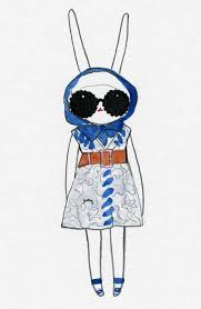 Fifi Lapin In Viktor Rolf Bunny Artwork Ilustration Art Fifi Lapin