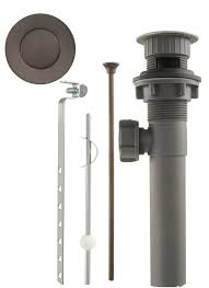 pop up bathroom sink drain assembly
