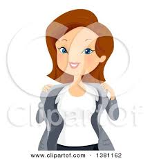 Clipart Of A Brunette Caucasian Woman Taking Off A Jacket To Cool Down Royalty Free Vector Illustration By Bnp Design Studio 1381162 Search, discover and share your favorite take jacket off gifs. clipart of a brunette caucasian woman