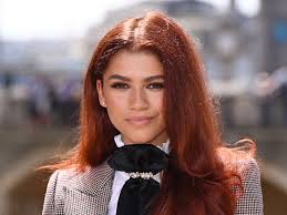 Zendaya Debuted Red Hair at a “Spider