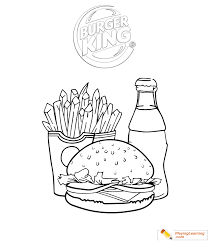 Today we will be coloring this delicious burger below, grab your coloring pencils, and let's add some colors and have a blast. Burger Coloring Page 05 Free Burger Coloring Page