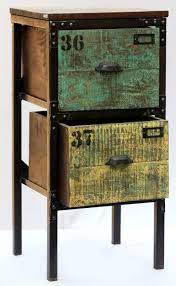 Industrial Inspired 2 Drawer Chest Industrial Style Furniture Vintage Industrial Furniture Industrial Furniture