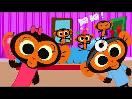 Bes Kucuk Maymun Five Little Monkeys Sobe Cocuk Tv Cocuk Sarkilari Youtube Mickey Mouse Disney Characters Mickey