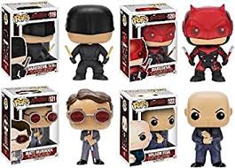 The truck swerved and missed matt. Funko Pop Marvel S Daredevil Matt Murdock Daredevil Masked Vigilante Red Suit W Wilson Fisk Vinyl Figure Set New Amazon De Spielzeug