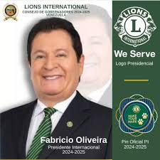 FABRICIO OLIVEIRA PRESIDENTE INTERNACIONAL Fabricio Oliveira, de Catolé do  Rocha, Paraiba, Brasil resultó electo presidente internacional de la  Asociación Internacional de Clubes de Leones en la 106ª Convención  Internacional de Clubes de