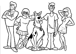 Scoobydoo 4 Disegni Per Bambini Da Colorare