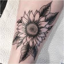 Tattoos On Sleeve Tattoos Tattoos And Tattoo Designs Girlstattoos Click For More Sunflower Tattoo Sleeve Sunflower Foot Tattoos Leg Tattoos