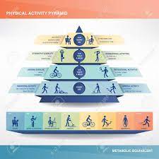 Fitness for life physical activity pyramid for kids | corbin, charles b. Physical Activity Pyramid Royalty Free Cliparts Vectors And Stock Illustration Image 30143703