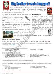 Check spelling or type a new query. Big Brother Is Watching You Passive Voice Esl Worksheet By Gabyinenglish