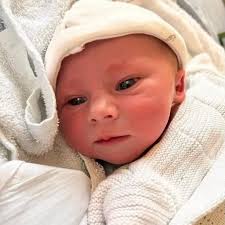 Adorable Otis is the first baby to be born in Grimsby in 2024