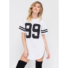 White Let S Hustle T Shirt Jersey Dress White Tee Shirt Dress T Shirt Dress Chic Shirts