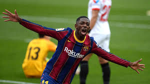 @canterasfc @sevillafc_fem @fundacionsfc @ahistoriasfc @sevillafc_eng @sevillafc_fra @sevillafc_ja @sevillafc_ara الع. Fc Sevilla Fc Barcelona Barca Gewinnt Topspiel Dank Toren Von Dembele Und Messi Eurosport