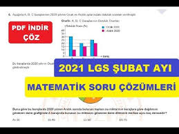 Meb tarafından gerçekleştirilen 2021 lgs sınavı, bugün tamamlandı. 2021 Lgs Subat Ayi Ornek Matematik Sorulari Ve Cozumleri Youtube In 2021 Development Youtube It Works